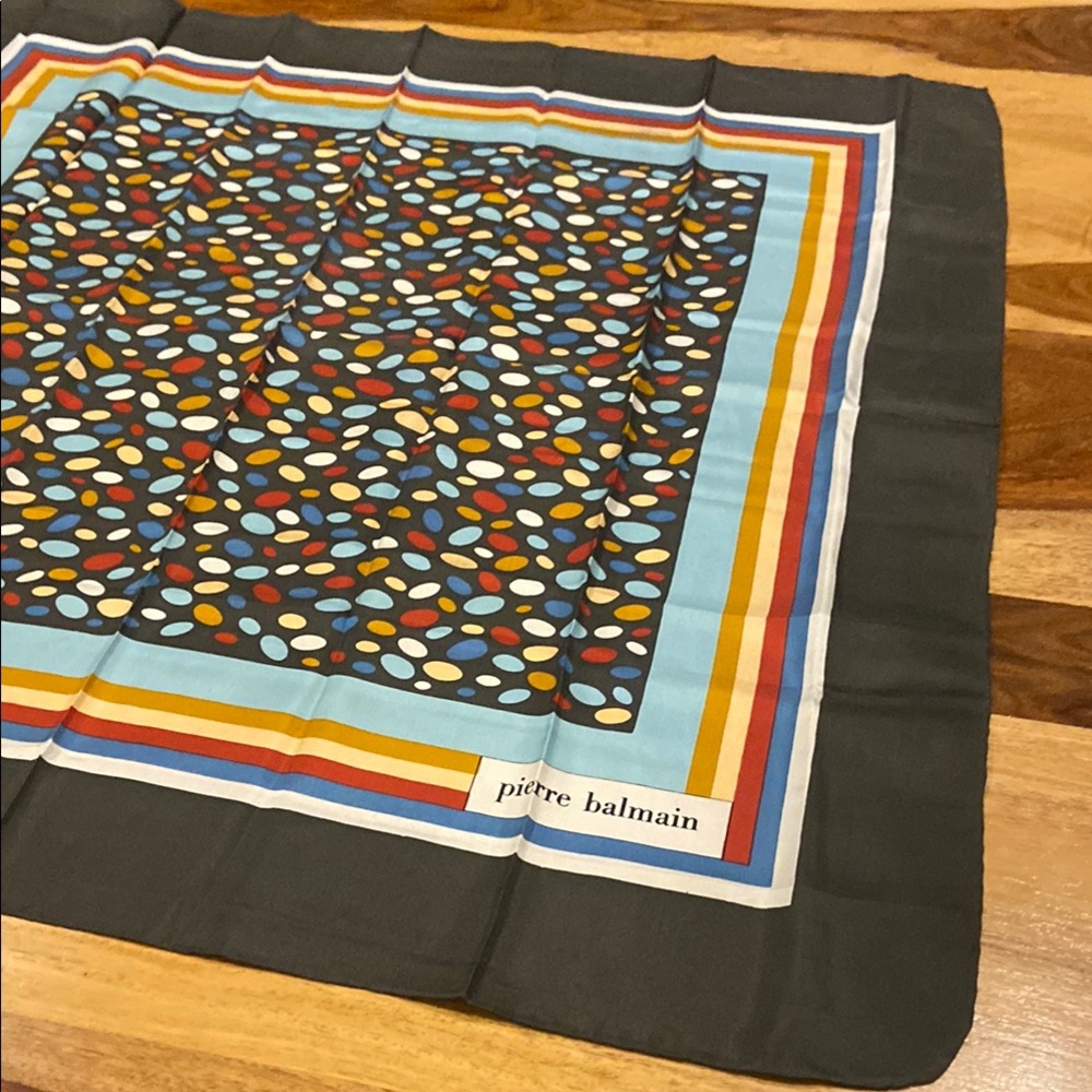 Pierre Balmain Multicolor Scarf